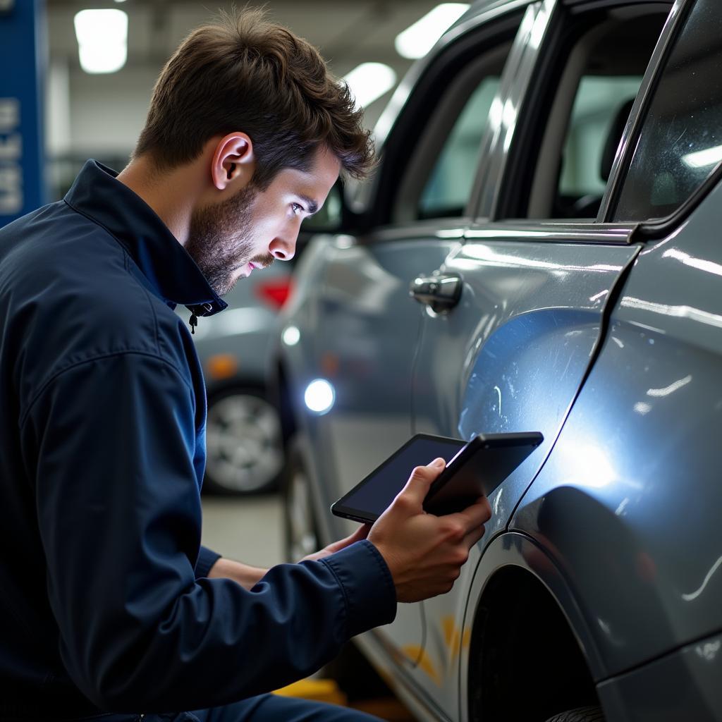 Assessing Car Body Damage in Swords