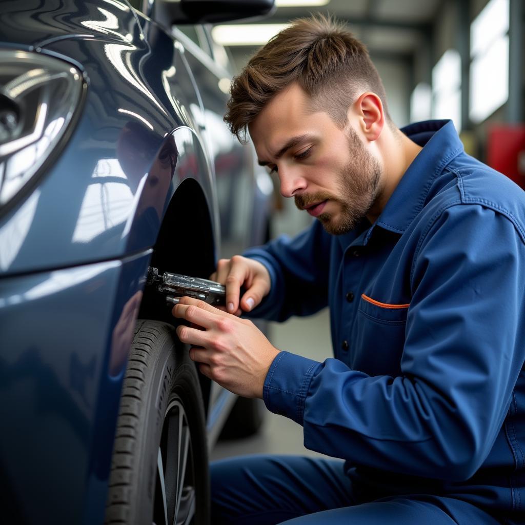 Car Body Repair Technician in Fazakerley Working