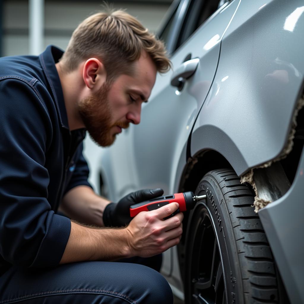 Experienced Car Body Repair Technician in St Philips, Bristol