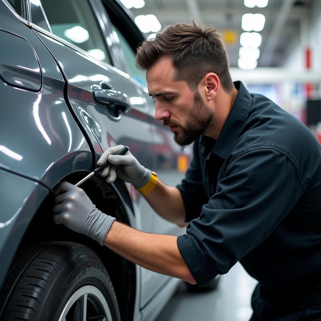 Experienced car body repair technician in Toronto