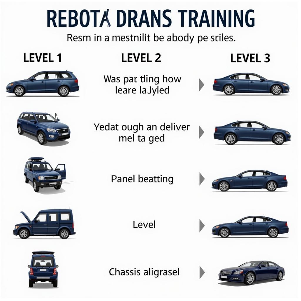 Car Body Repair Training Levels Explained