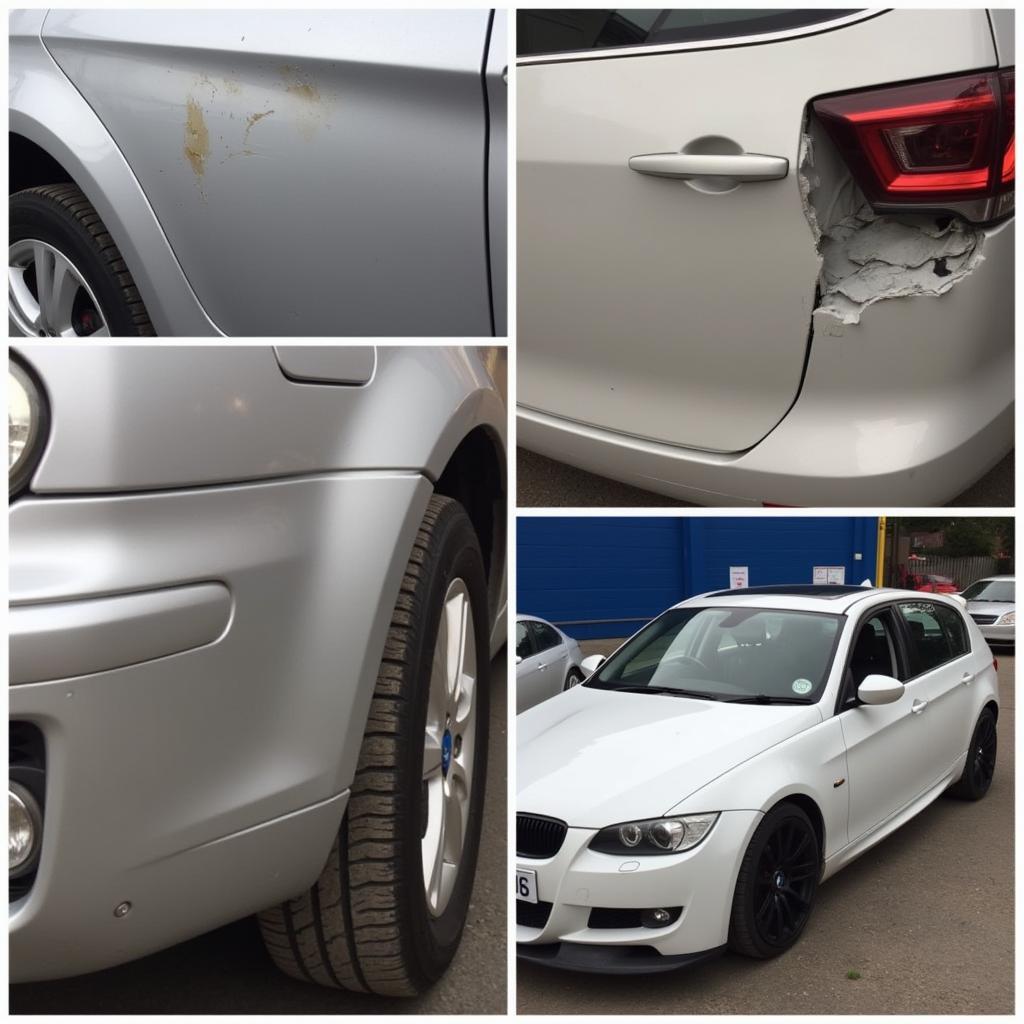 Different types of car body repairs in Ampthill