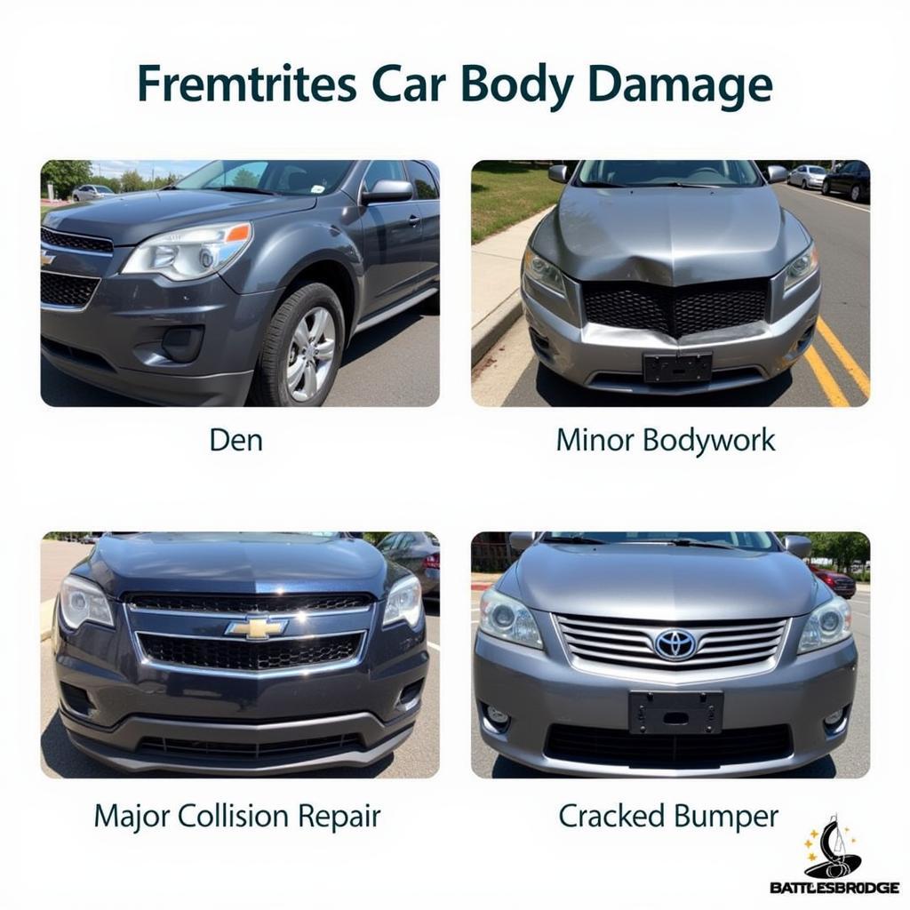 Types of Car Body Repairs in Battlesbridge