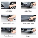 Different Types of Car Body Repairs in Manchester