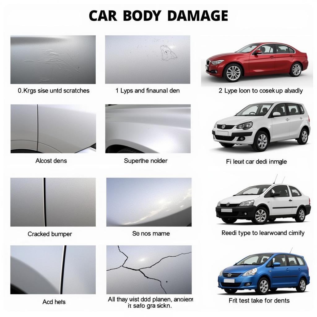 Different Types of Car Body Repairs in Milton Keynes