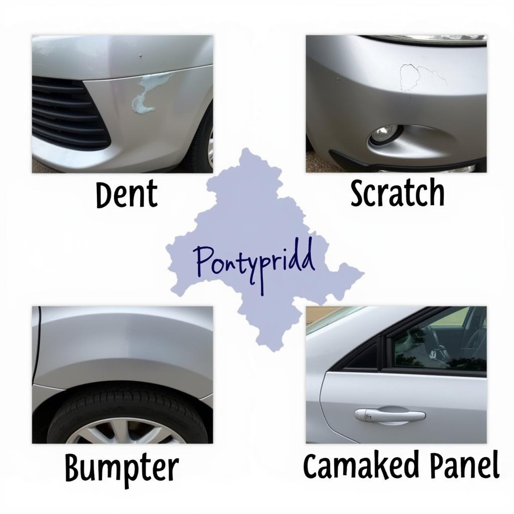 Types of Car Body Repairs in Pontypridd