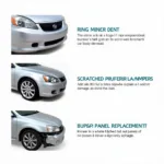 Different Car Body Repair Types in Radcliffe