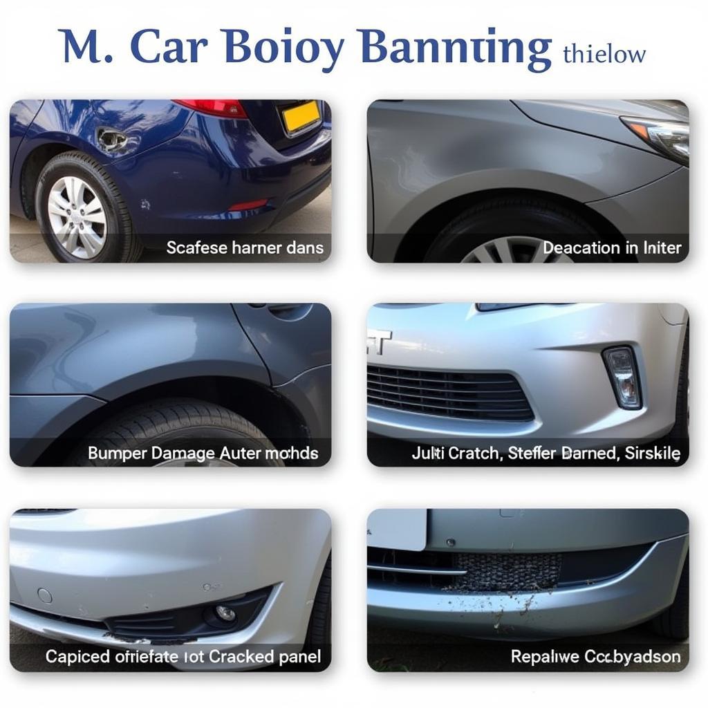 Types of Car Body Repairs in Rickmansworth