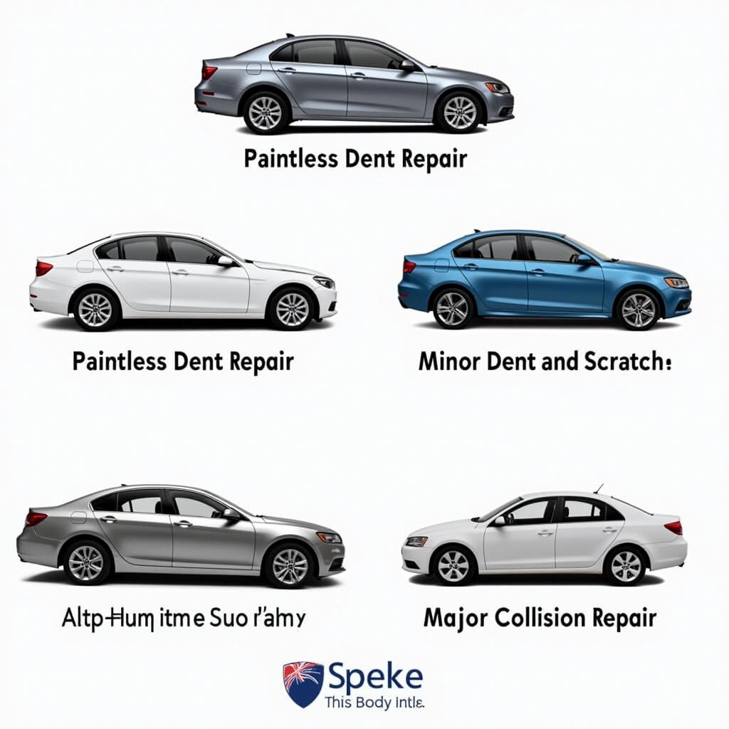 Car Body Repair Types in Speke, Liverpool