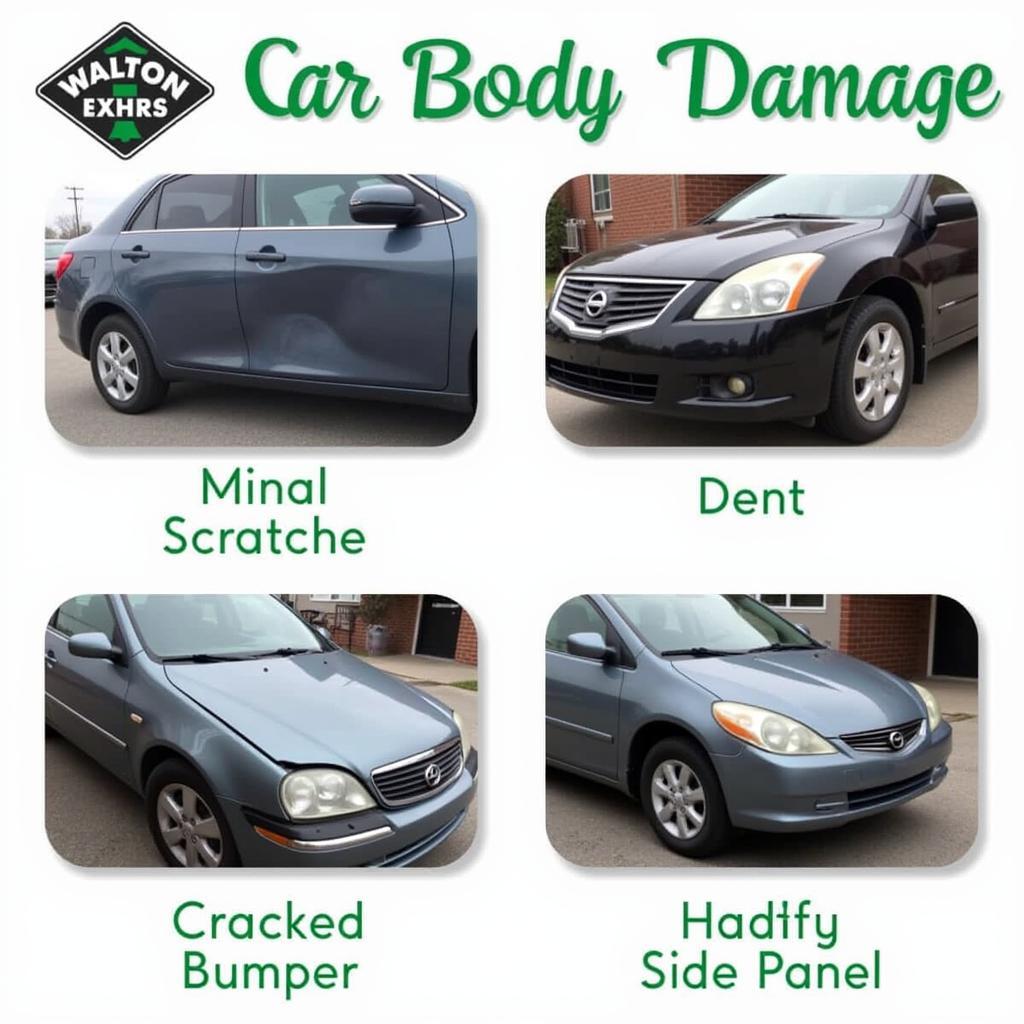 Different Types of Car Body Repairs in Walton