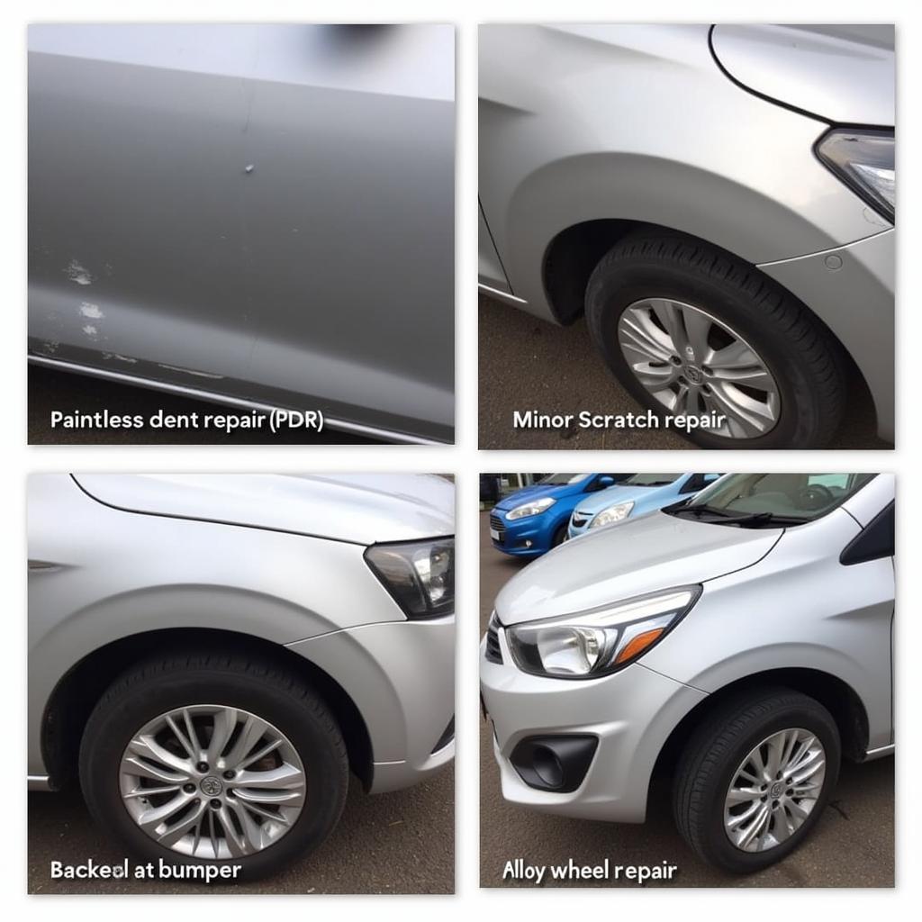 Different Types of Car Body Repairs in West Kingsdown