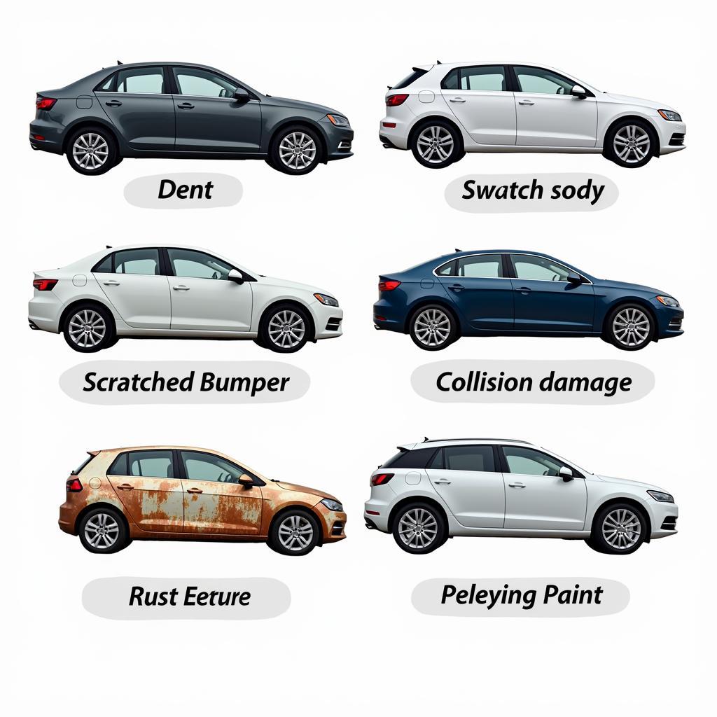 Different Types of Car Body Repairs in Weston Coyney