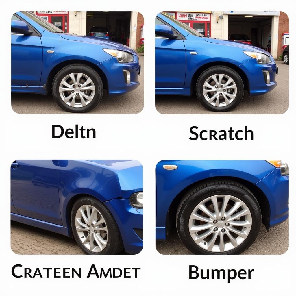 Types of Car Body Repairs in Worthing