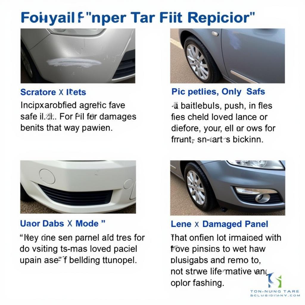 Car Body Repair Types in Wrexham Industrial Estate