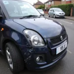 Car with body damage in Walthamstow