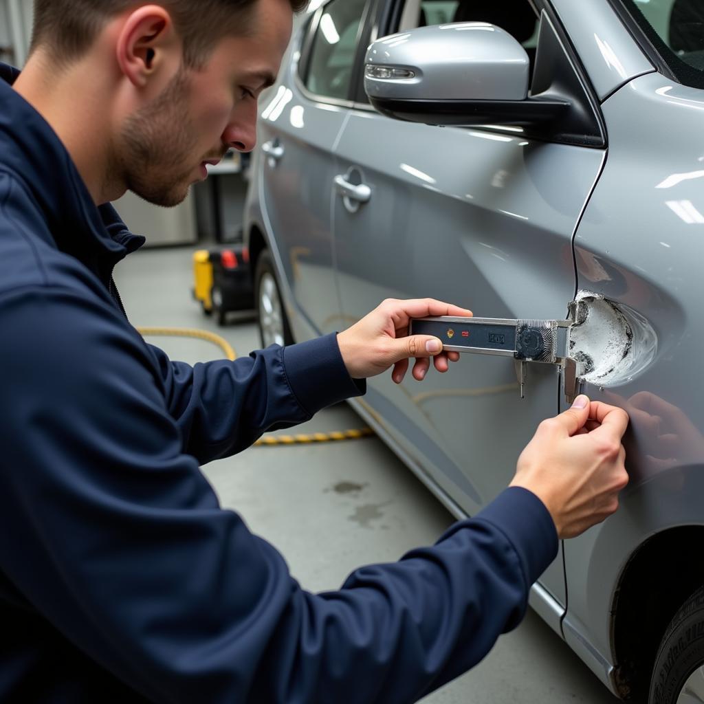 Assessing Car Body Damage in Wisbech