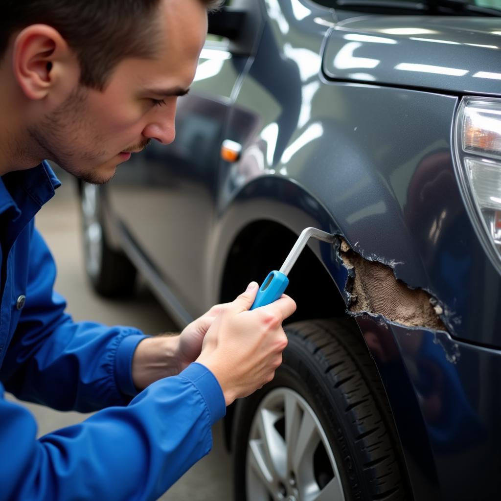 Car Body Repair Damage Assessment in Wolverhampton