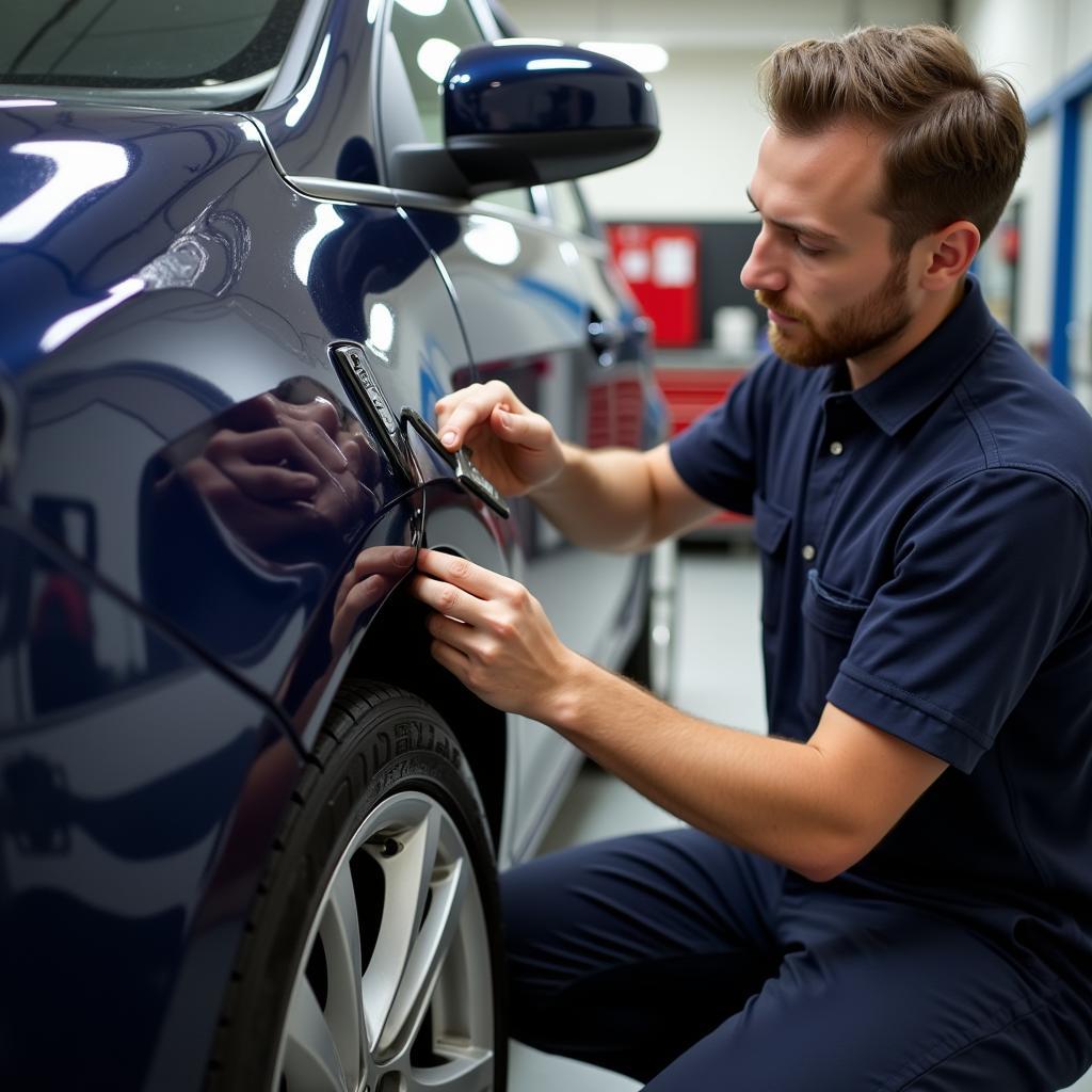 Car Body Repairs Poole: Assessing the Damage