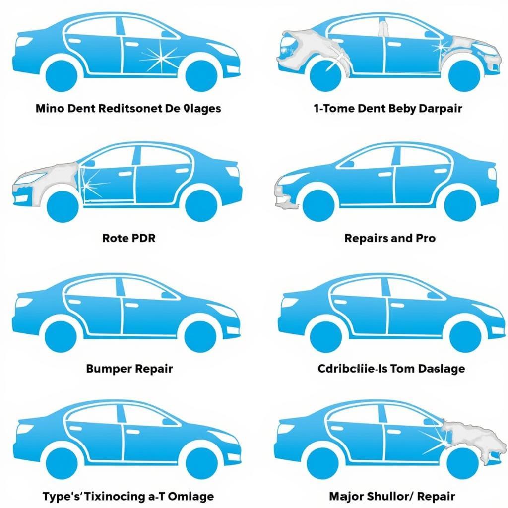 Types of Car Body Repairs in Woburn Sands