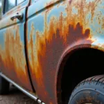 Car Body Rust Damage in Honiton