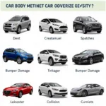 Car Body Shop Repair Examples in Leicester