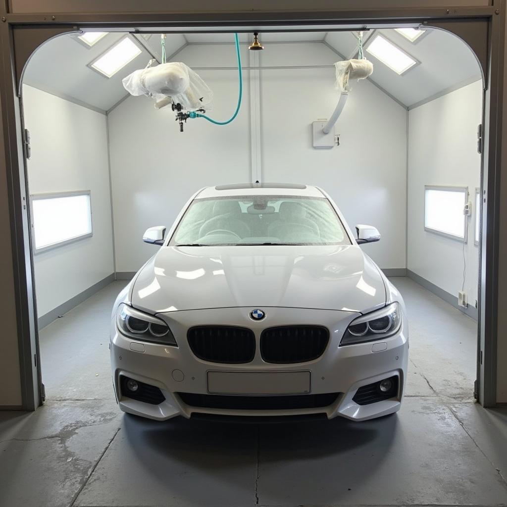 Car Painting in a Burnham-on-Crouch Body Shop