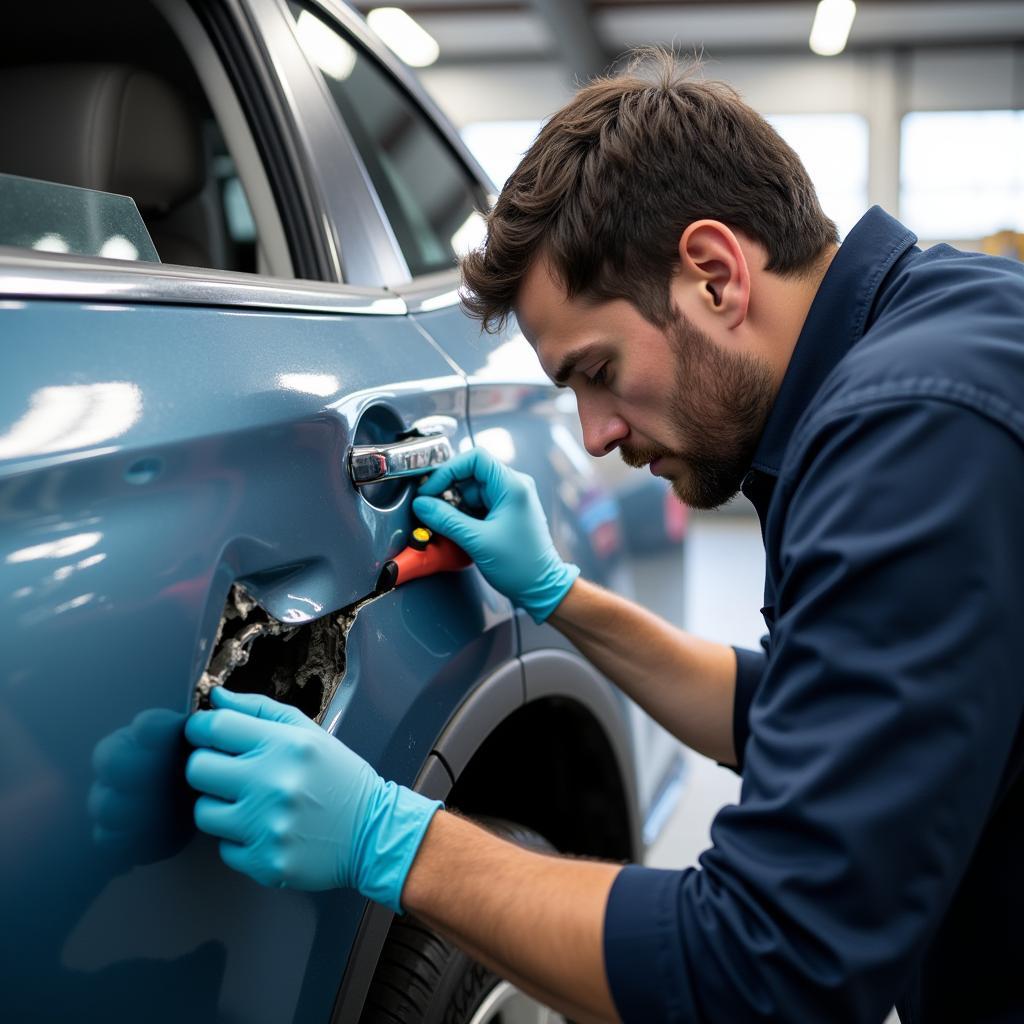 Assessing Car Bodywork Damage for Repair Quotes