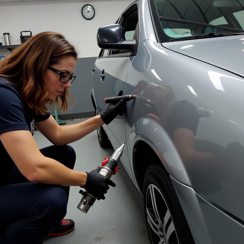 Car Bodywork Repair in Birmingham: Dent Removal Process