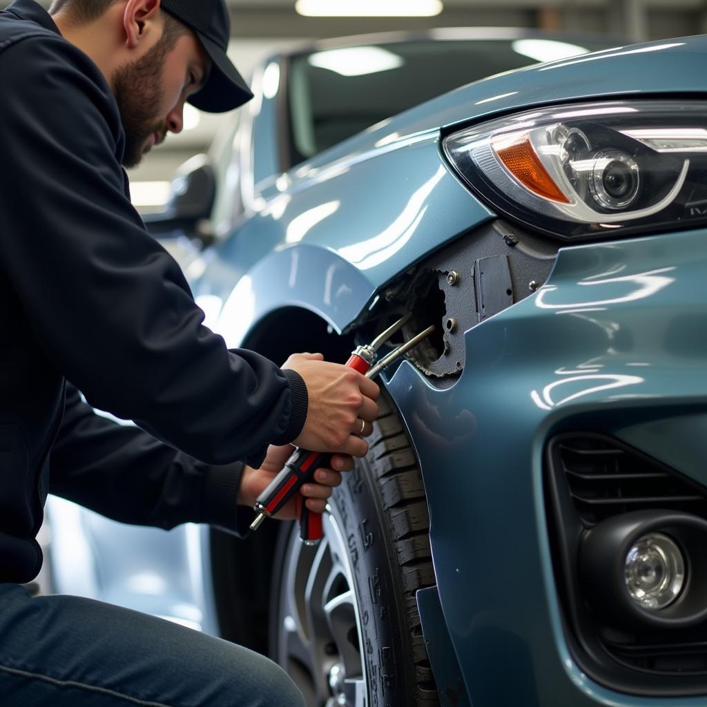 Car Bodywork Repair Inspection in Crawley