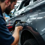 Dent Removal Process in Macclesfield