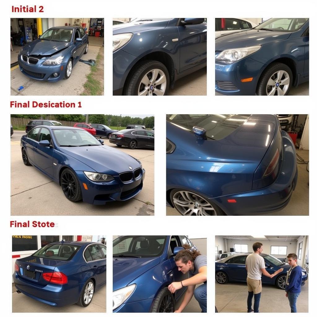 Car Bodywork Repair Process