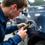 Assessing Car Bodywork Damage in Southbourne