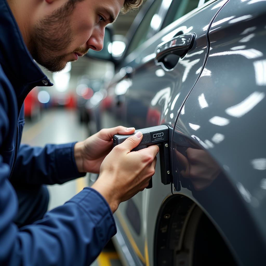 Assessing Car Bodywork Damage in Stowmarket