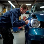 Car Bodywork Repairs Bridgwater Inspection