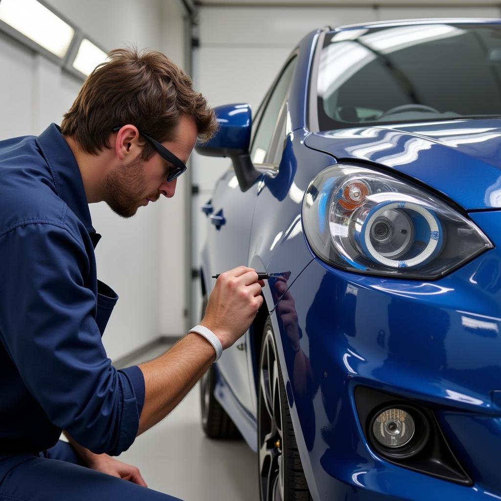 Car Bodywork Repairs Derby: Precision Paint Matching Process