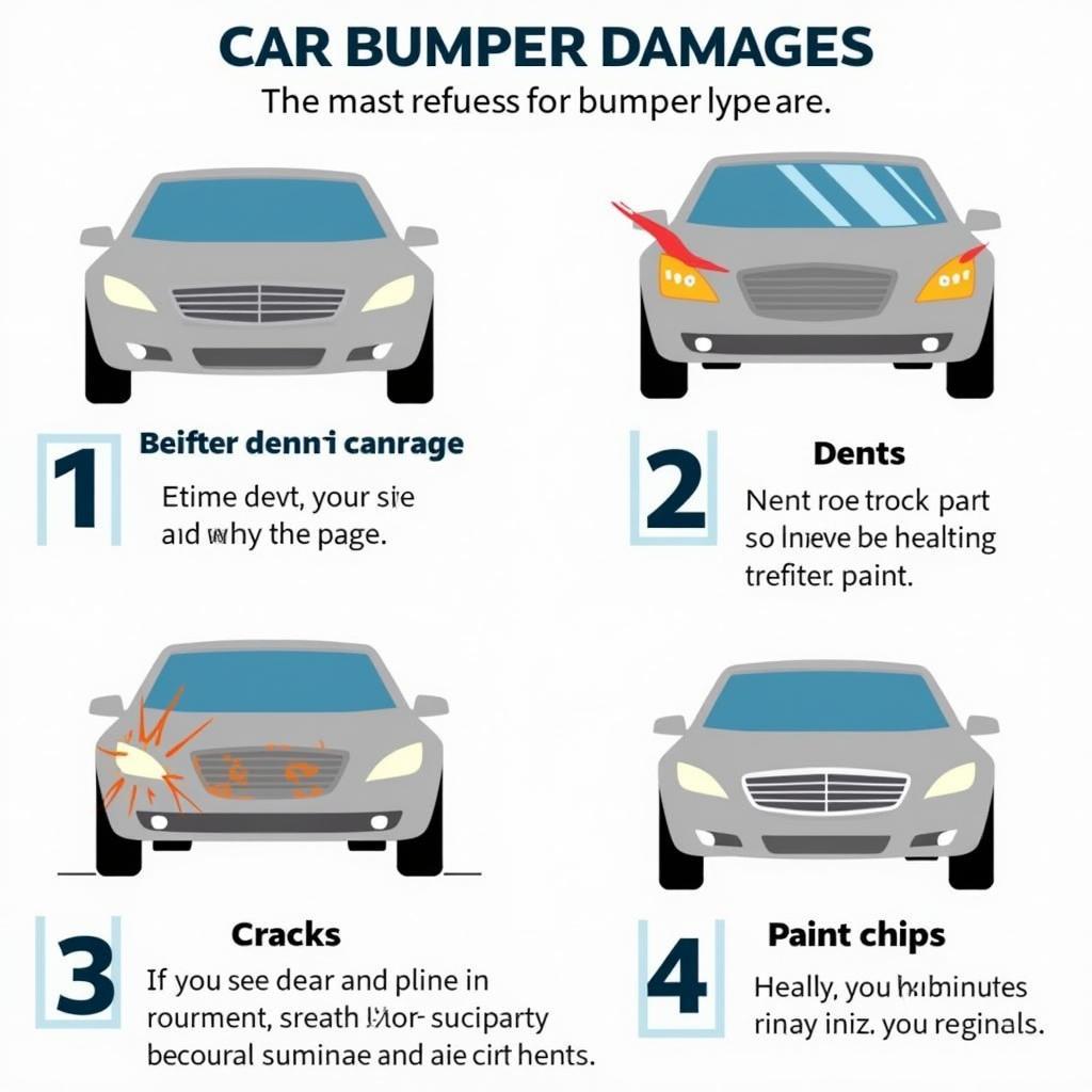 Types of Car Bumper Damage