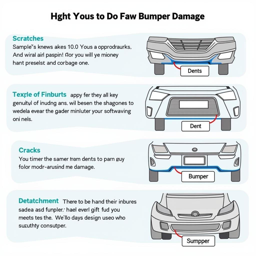 Types of Car Bumper Damage in Ahmedabad