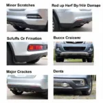 Car Bumper Damage Types in Calgary