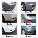 Types of Car Bumper Damage in Coventry