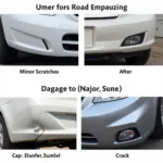 Types of Car Bumper Damage in Haddonfield