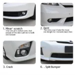 Types of Car Bumper Damage in Kuala Lumpur