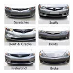 Car Bumper Damage Types in Mississauga