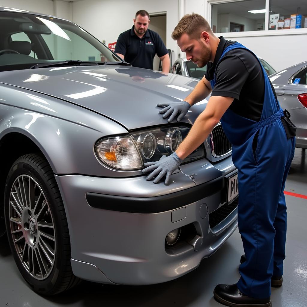 Car Bumper Dent Repair Shop in Hampshire