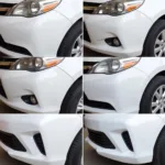 Car Bumper Paint Chip Repair Process