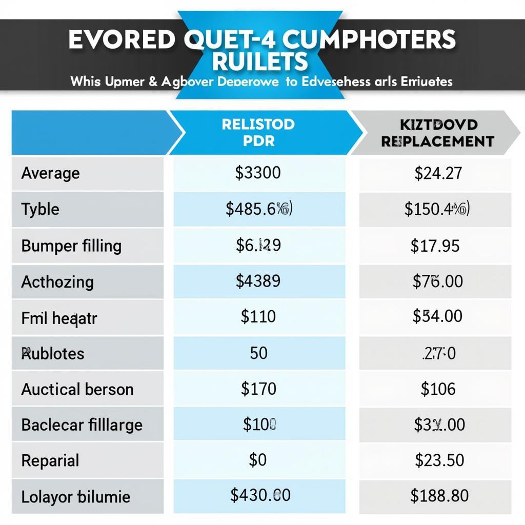 Car Bumper Repair Cost Comparison in Moorestown