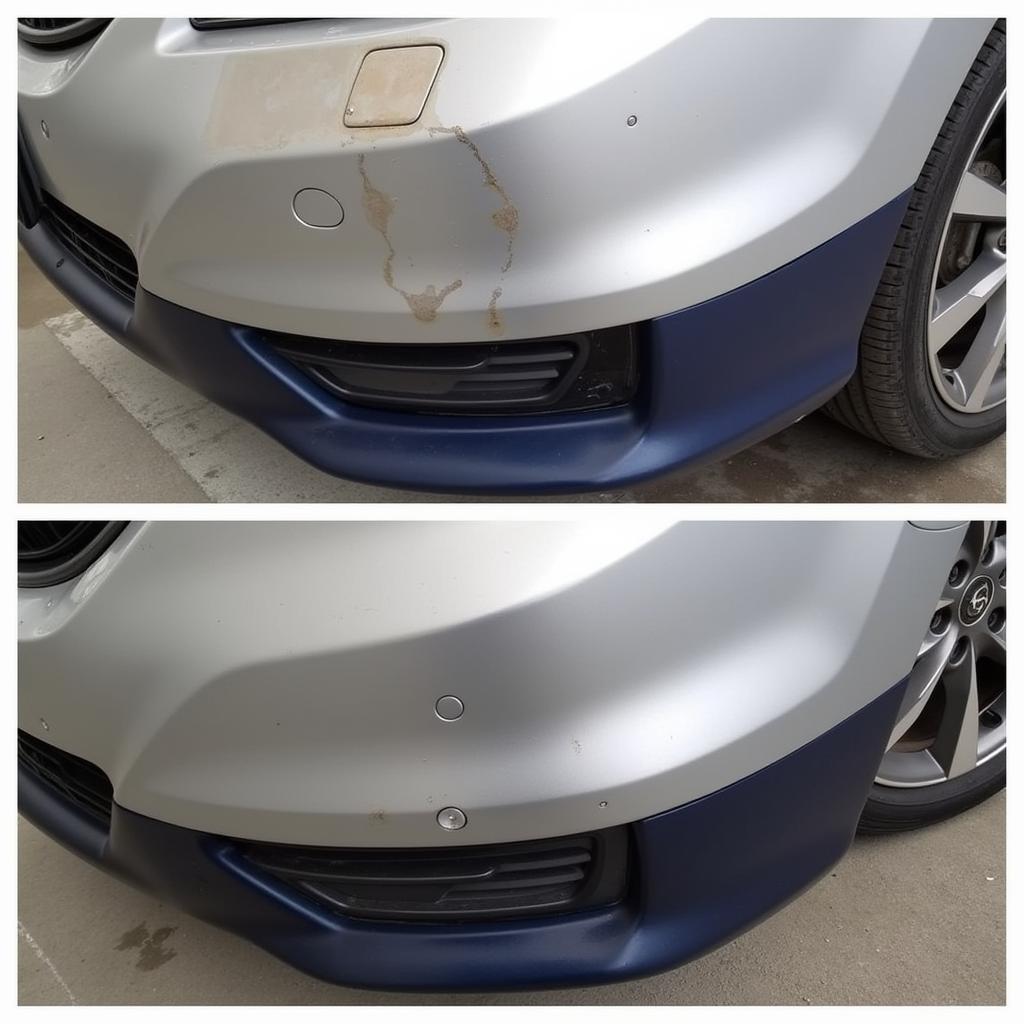 Professional vs. DIY Car Bumper Repair in Edinburgh