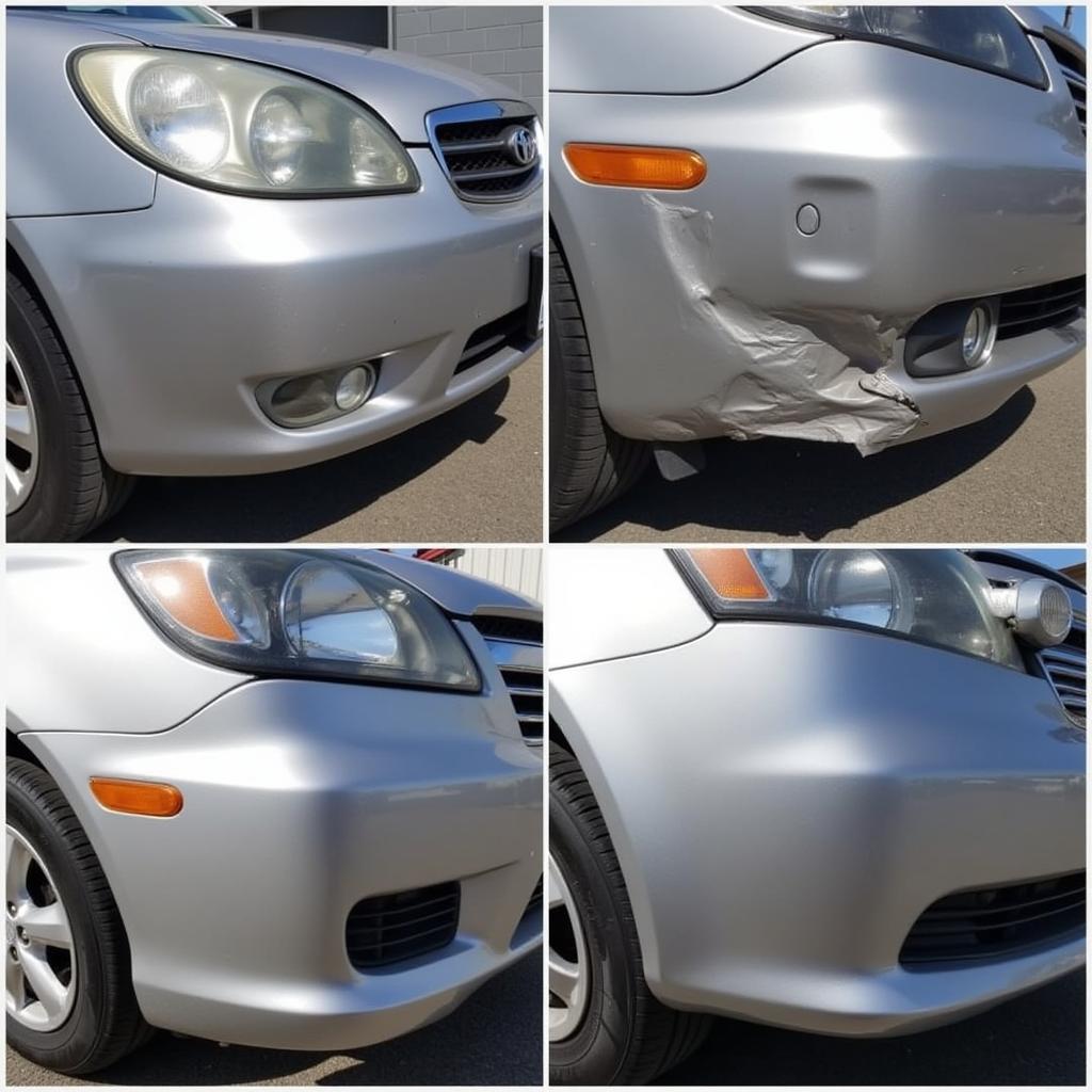 Finished Car Bumper Repair in Haddonfield