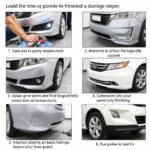 Car Bumper Repair Process