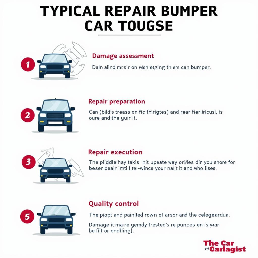 Car Bumper Repair Process in Hughesville