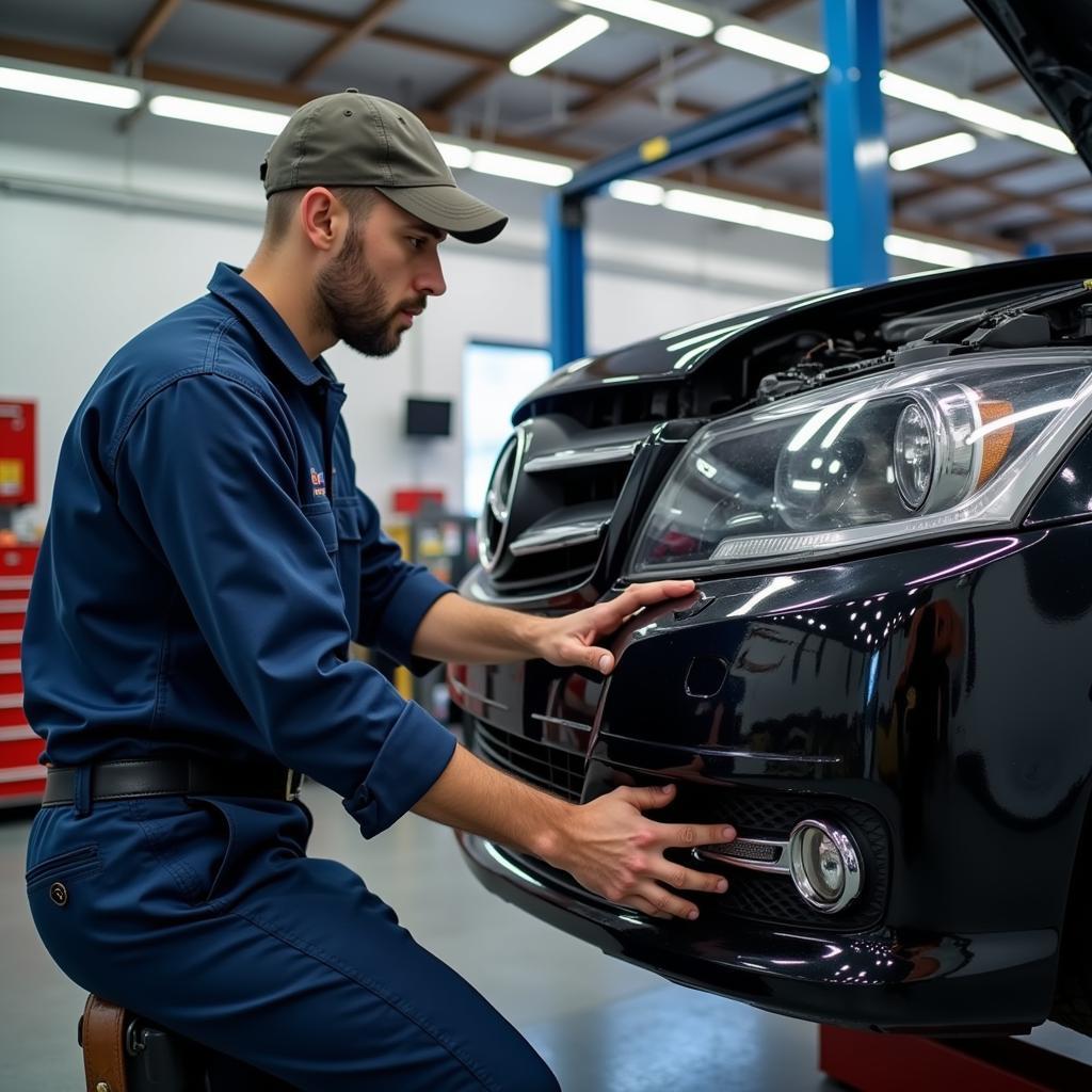 Finding a Reputable Car Bumper Repair Shop in the UK